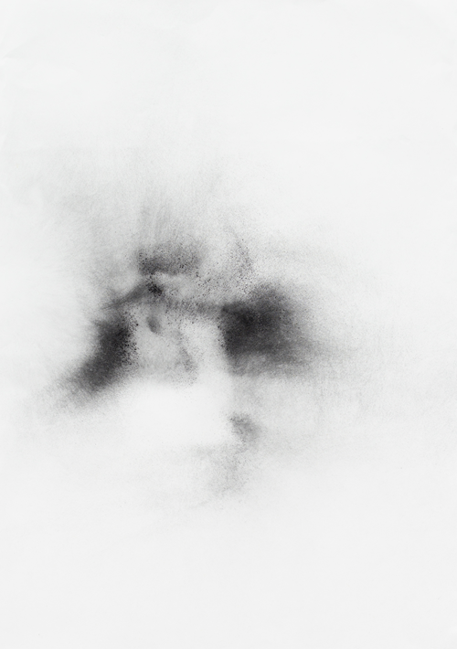 신영호, Powder Drawing 033 150X105cm Toner in Paper 2025