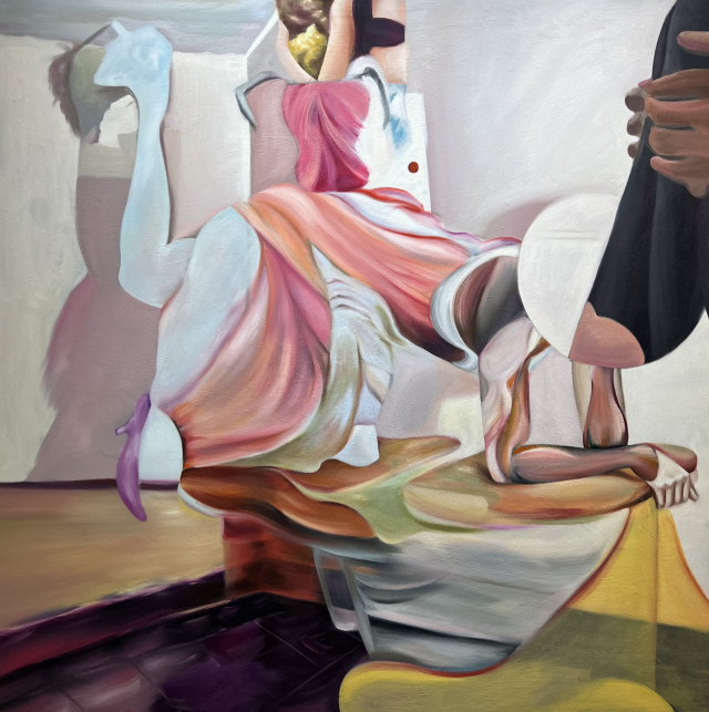 김재령, Complete tool, 130.3x130.3cm, oil on canvas, 2025