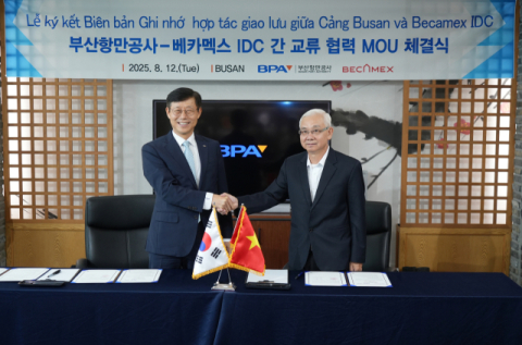 부산항만공사, 베트남 '베카멕스 IDC'와 전략적 파트너십 구축에 '맞손'
