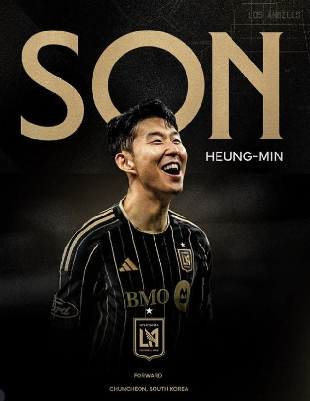 LAFC의 손흥민. LA SNS 제공