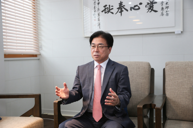 성한기 대구가톨릭대 총장은 매일신문과의 인터뷰에서 