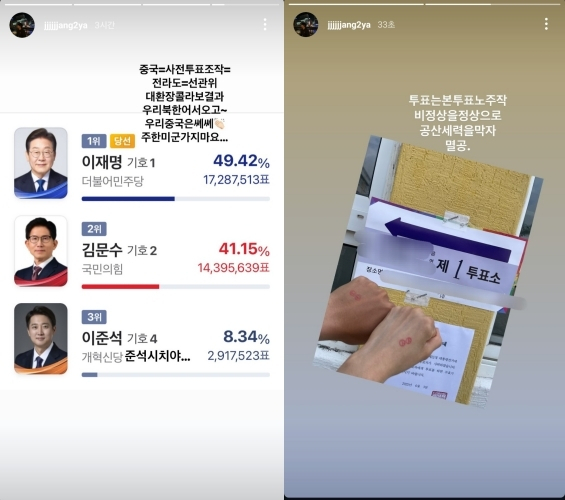 리커브 양궁 남자 국가대표인 장채환(33·사상구청)의 인스타그램 게시물