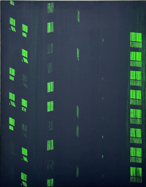 장하윤, Over there, Acrylic on canvas, 72.7x90.9cm, 2024