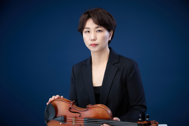 김혜진 바이올린 수석. 대구문화예술진흥원