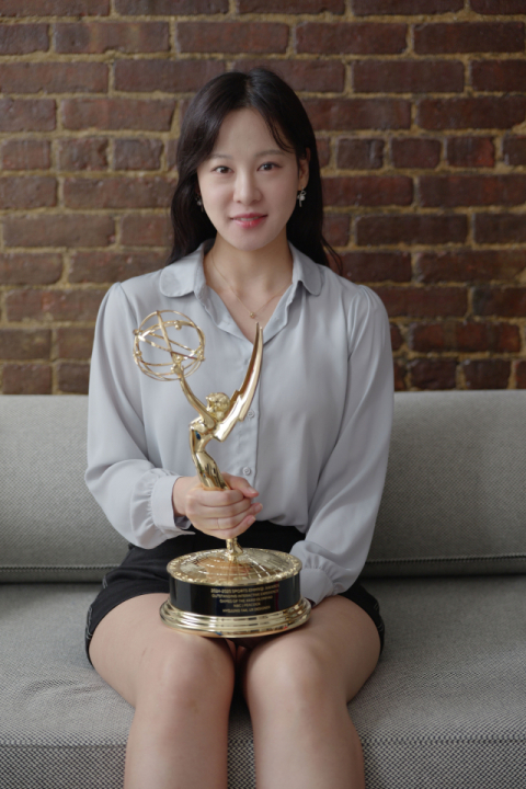 대구 출신 청년 탁효정 씨 美 방송 최고 영예 '제46회 스포츠 에미상' 수상 