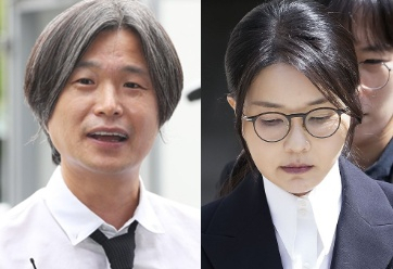 주진우 기자(왼쪽)와 김건희 여사. 연합뉴스