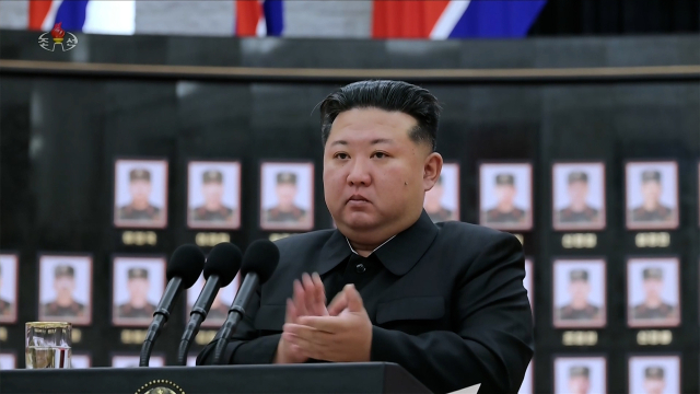 김정은 북한 국무위원장. 조선중앙TV 화면. 연합뉴스
