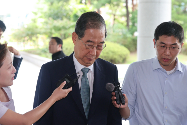 한덕수 전 국무총리가 22일 