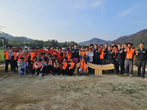 청송소방서 의용소방대, '산소카페 청송정원' 환경정화 봉사