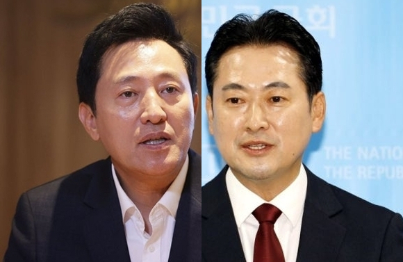 오세훈, 장동혁. 연합뉴스