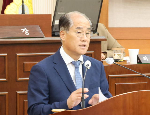 이승훈 봉화군의원. 봉화군의회 제공