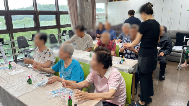 대구한의대가 위탁 운영하는 칠곡군어린이·사회복지급식관리지원센터에서 진행된 