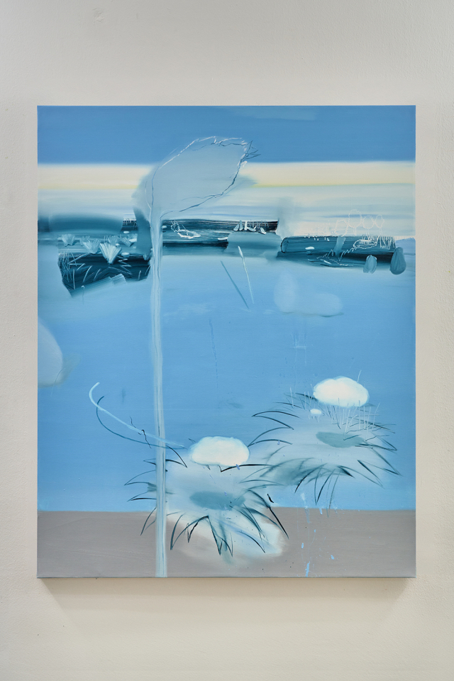이서경, 숨 뿌리기, 2025, Oil on canvas, 162.2x130.3cm