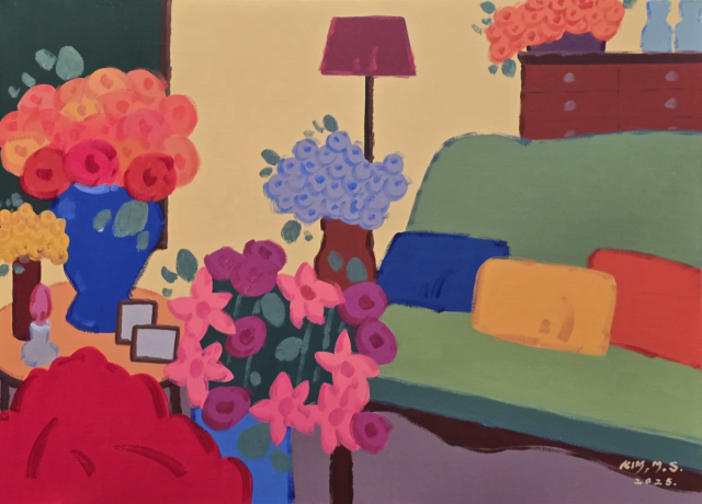 김명숙, 인상(印象), Impression, Oil on Canvas, 53.0x72.7cm, 2025