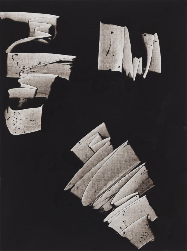 유주희, Repetition-Trace of meditation, 2024, Acrylic on Canvas, 130.3X97cm
