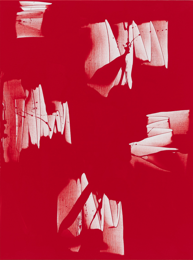 유주희, Rhythm, 2024, Acrylic on Canva, 130.3X97.0cm
