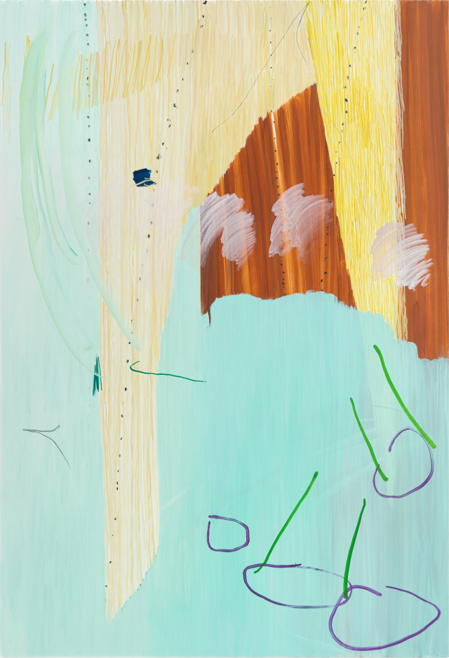 김겨울, Ready To Go, 2025, oil on cotton, 190x130cm