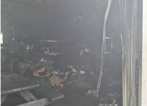 안동 와룡면 창고 화재…60대 여성 화상