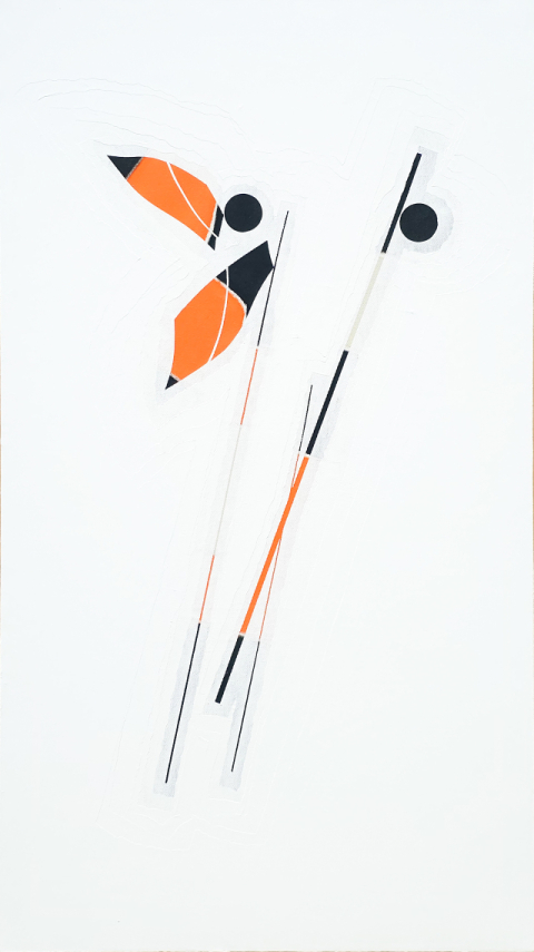 윤형재, 자연의 속삭임, 2025, 65x91cm, oil acrylic on canvas