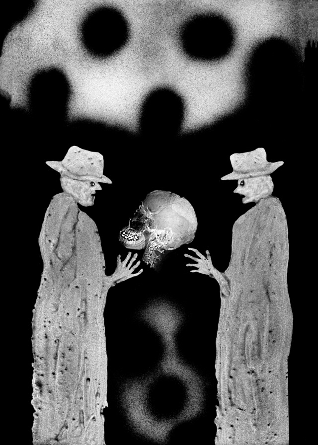 © Roger Ballen, The Theatre of Apparitions, Guardians, 2011, 225x150cm