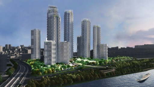 서울시 강남구 압구정2구역 조감도. 서울시 제공