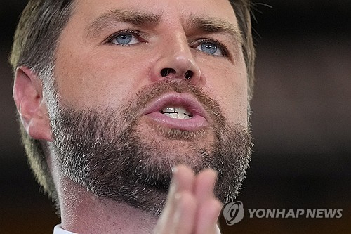 공화당 대권 잠룡 1위, JD 밴스 미국 부통령. 연합뉴스