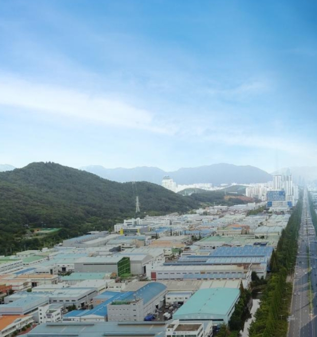 창원산단 모습.