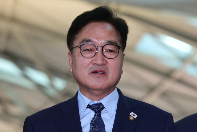 우원식 국회의장이 2일 중국 베이징에서 열리는 