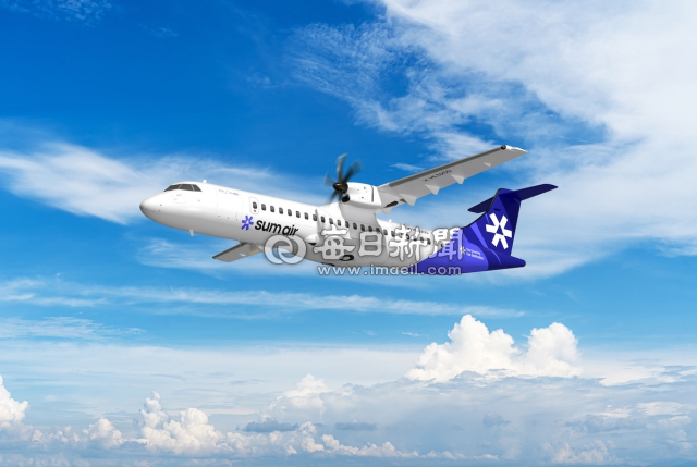 올해 12월 국내 인도되는 항공기 ATR 72-600 기종. 섬에어 제공
