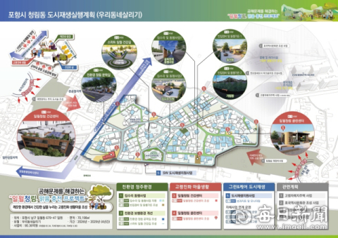 포항 청림·일월동에 도시재생사업 국비 등 90억원 투입