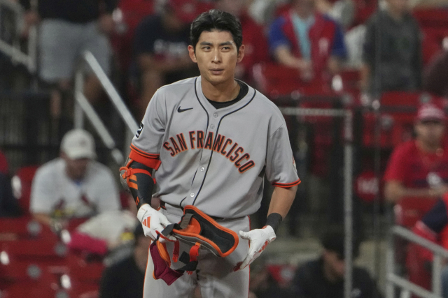 MLB 샌프란시스코 자이언츠의 이정후. 연합뉴스