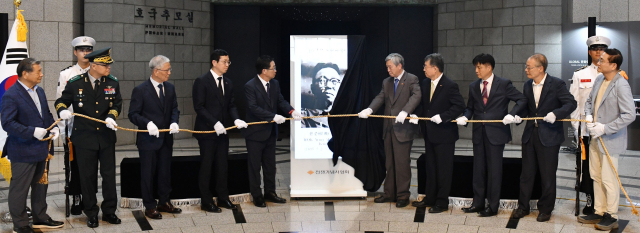 전쟁기념사업회는 9월 호국인물로 선정된 권준 육군 소장을 기리는 헌양행사를 지난 5일 개최했다. 전쟁기념사업회 제공