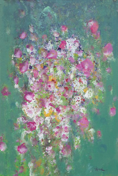 윤장렬, Passion, 65x45cm, Mixed media on canvas