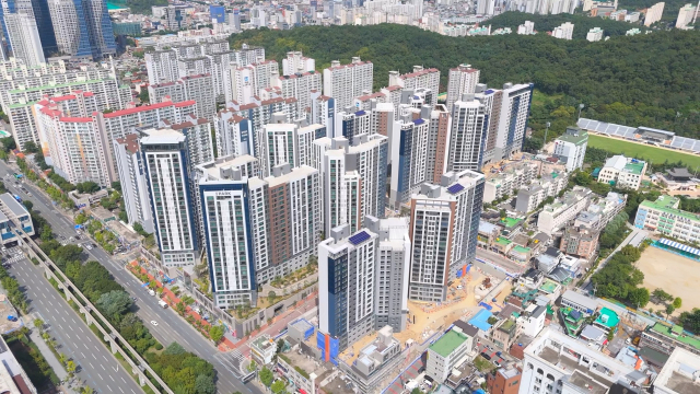 범어2차아이파크 건설 현장 전경. (주)빌사부 제공