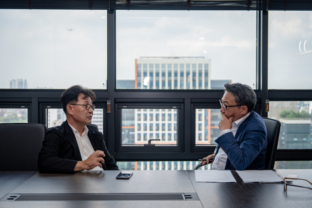 신장호 대표, 김건표 교수