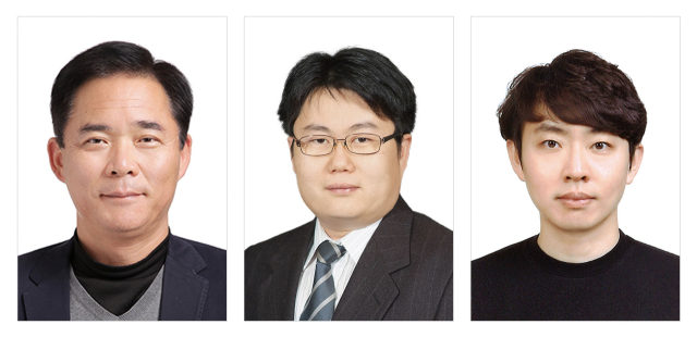 왼쪽부터 영남대 윤당혁, 류정호, 박노근 교수. 영남대 제공