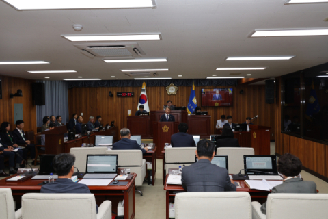 울진군의회 제286회 임시회 개회