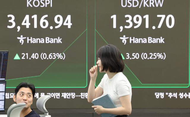 '대주주 50억' 유지에…코스피 사상 첫 3400선 뚫었다
