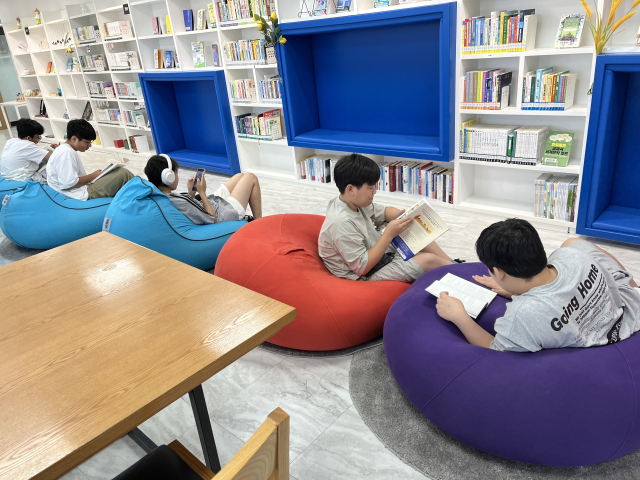 지난 6일 대구북부도서관 3층 청소년 북아지트에서 