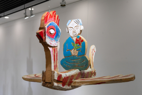 꼭두에 담은 희망과 꿈…김성수 개인전 '사람을 만나다 Ⅷ'