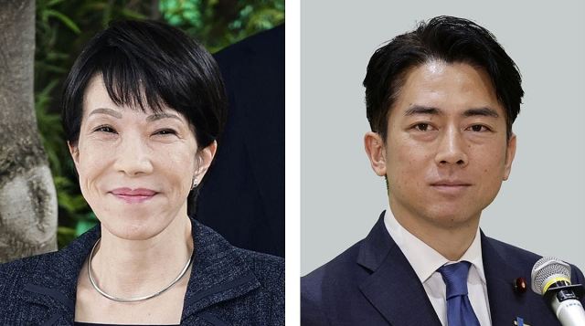 日자민 차기 총재, 다카이치·고이즈미 양강 구도