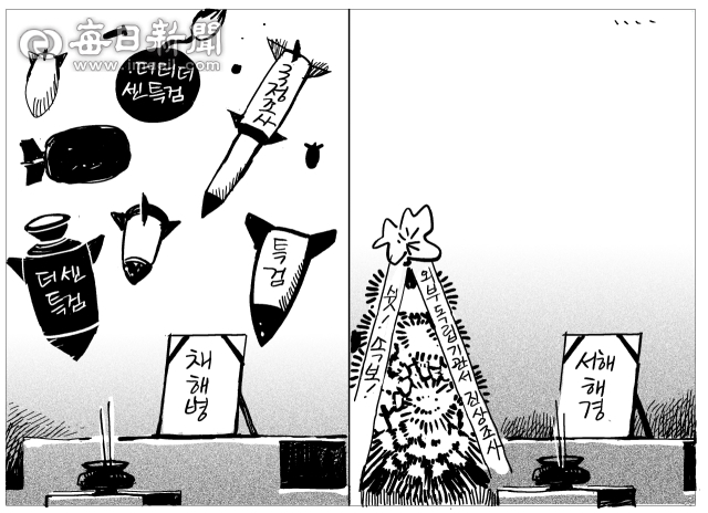 매일희평.김경수화백
