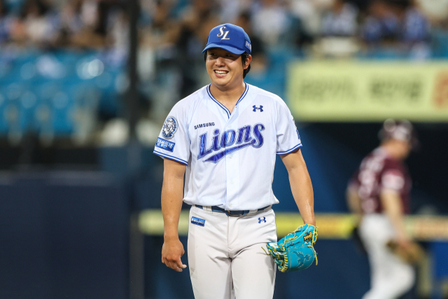 삼성 라이온즈의 양창섭. 삼성 제공