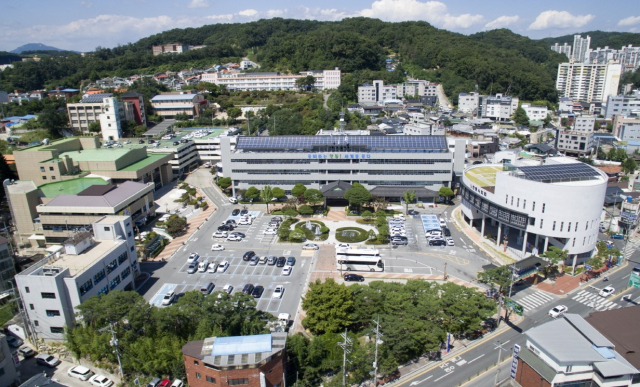 안동시의회와 안동시청 전경. 매일신문DB