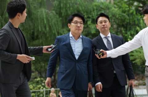 '김건희 측에 공천청탁' 김상민 前검사 구속심사 출석