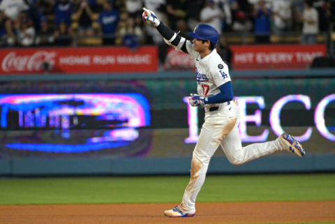 '이도류' 오타니, MLB 단일 시즌 첫 '50홈런-50탈삼진' 진기록 