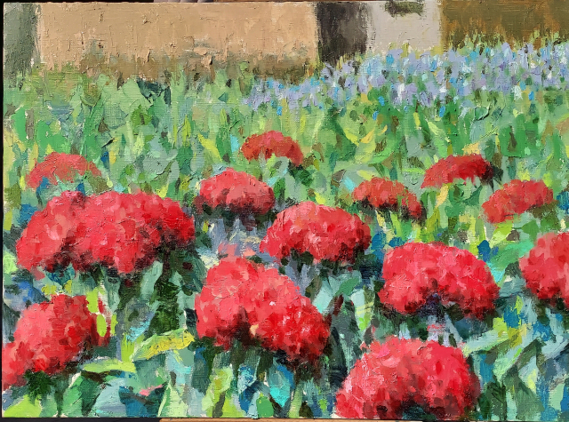 정세유, 고향집, Oil on Canvas, 53.0x72.7cm