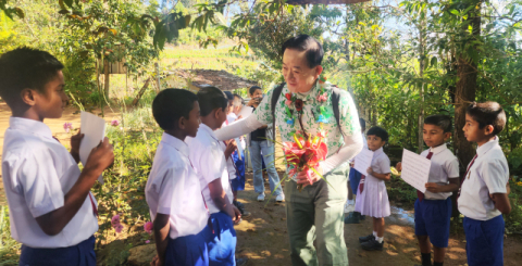 [안용모의 영혼의 울림을 준 땅을 가다] 스리랑카 시골학교의 축제 같은 만남   