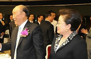 문선명, 한학자. 연합뉴스