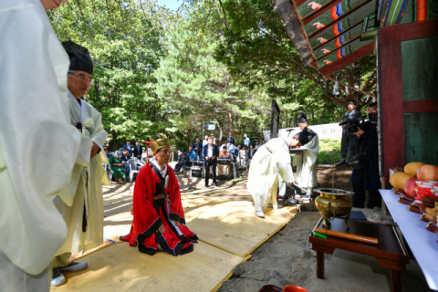 '단종과 금성대군의 만남' 경북 영주시, 강원도 영월군 고치령 위령제 봉행